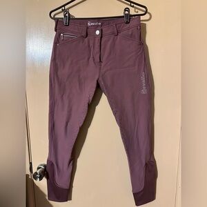 Cavallo Plum full seat Riding Breeches